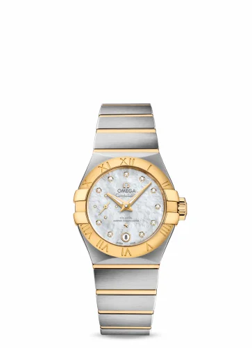 Omega Constellation Co‑Axial Master Chronometer 27 Small Seconds Stainless Steel / Yellow Gold / MOP 127.20.27.20.55.002 (12720272055002)
